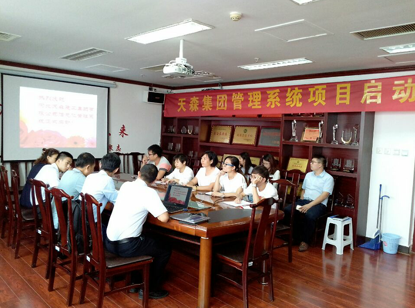 亚星国际平台集团召开信息管理系统项目启动大会